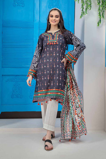 Bonanza Satrangi Rsr222p28 Black Eid Prints 2022 Online Shopping